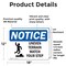 Signmission 12 in Height, 18 in Width, Vinyl Decal, Rectangle OS-2PACK-NS-D-1218-L-18766 - alternate 2